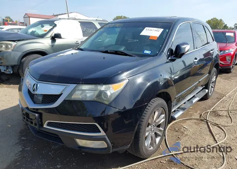 2011 Acura Mdx Advance Package z USA, uszkodzony, nr VIN 2HNYD2H71BH529518